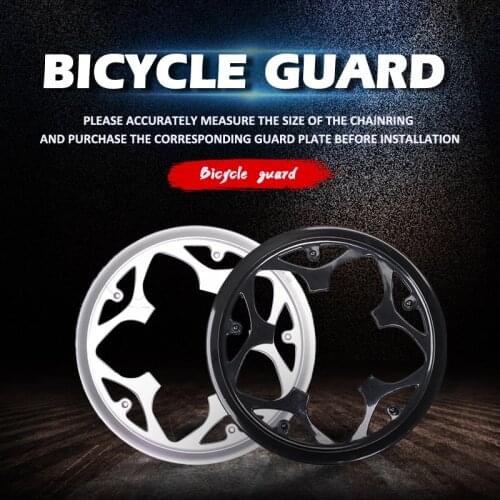 Bike Chainring Guard Cycling Protective Accessories Cover Bike Chain Wheel Cover Bike Guard Crank Protector Bicycle Chain Cover