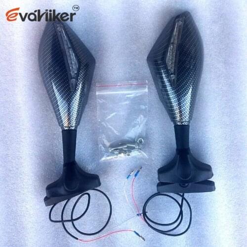 ZZR 400 1991 1992 1993 1994 1995 1996 1997 1998 2007 Motorcycle Rearview Mirror with turning light For Kawasaki ZZR400 1991-2007