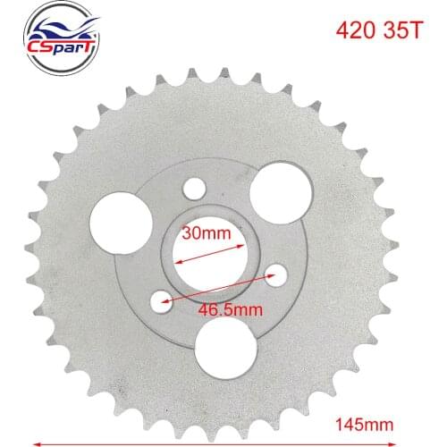 35 Tooth 420 30MM Sprocket For Honda Monkey Dax Z50A Z50 Z50R Z50J M RS20