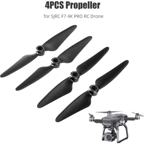 4PCS RC Propeller for SJRC F7 4K PRO RC Drone