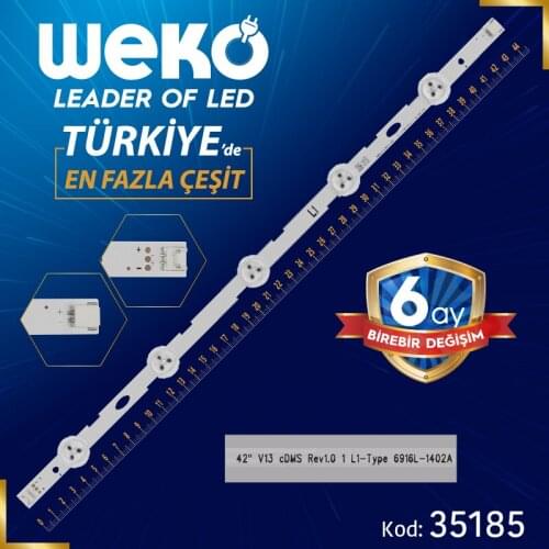 42 V13 CDMS REV1.0 1 L1-TYPE - 6916L-1402A - 44.5 CM 5 LED- (WK-488)