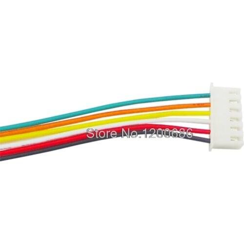 6PIN XH2.54 connector wire XH 2.54MM XH 2.54 long 30CM cable 24AWG wire harness