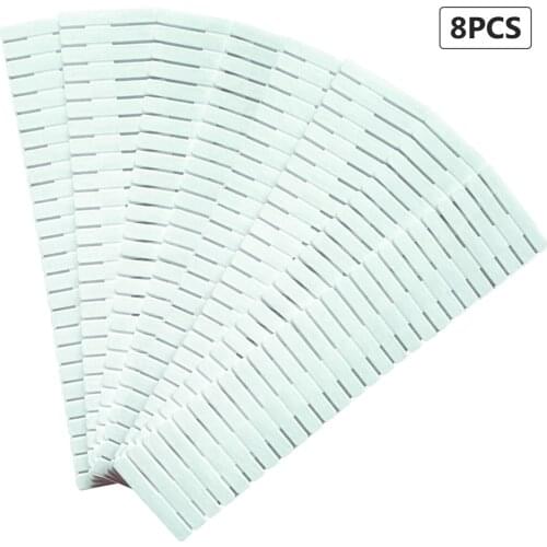 8pcs Green Adjustable Drawer Dividers Wardrobe Clothes Organizer Easy to help organize the items in the drawer neatly