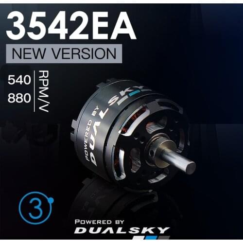 Dualsky 3rd EA Series Brushless Outrunners Motor XM3542EA 540KV 880KV For RC Airplane