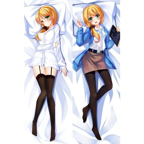 NEW HORIZON Characters Assistant Language Teacher Ellen Baker Dakimakura Pillow Cover Body Pillowcase