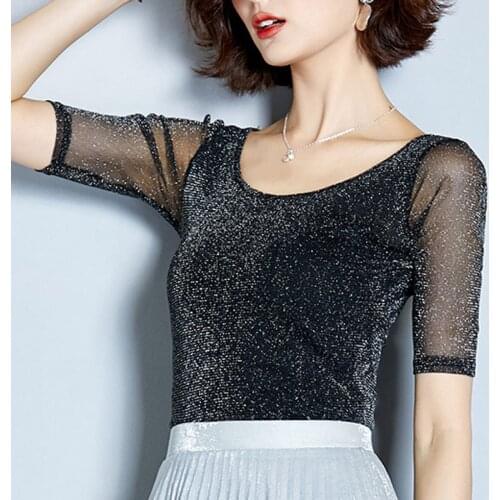 Женские однотонные футболки DERMSPE China At AliExpress