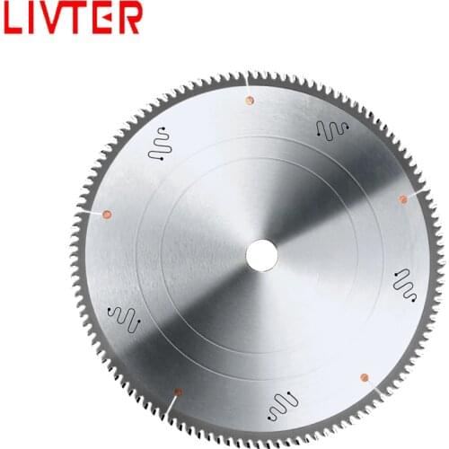 LIVTER Top Quality T.C.T Cabide Steel PCD Circular Saw Blade for Cutting Aluminum Alloy Metal