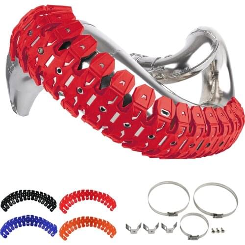 60cm/24IN Motorbike Exhaust Muffler Pipe Anti-crash Cover Guard Shield For BETA X-TRAINER 300 2016-2020 RR 2T 250/300 2013-2020