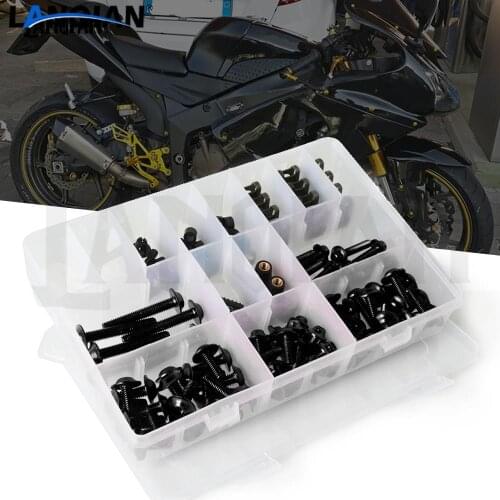 For Kawasaki Universal Motorcycle Fairing Bolts Kit Screws Accessories NINJA 400R NINJA 650R/ER6F/ER6N GTR1400 / CONCOURS