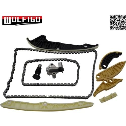 WOLFIGO Timing Chain Gear Kit For VW GTI Audi A3 A4 A5 A6 Quattro Allroad Q5 VW 2.0L 06H 109 467 N,06H 109 158 J, 06H 109 509 P