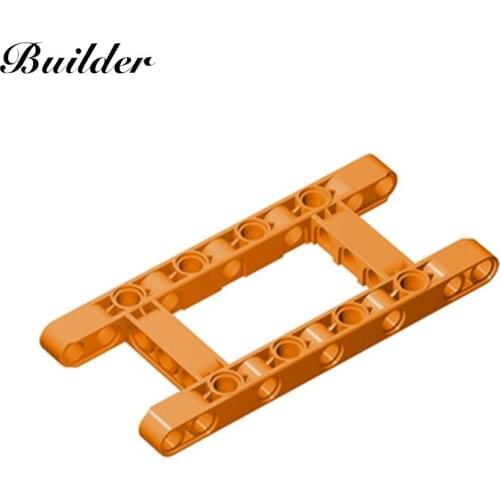 Little Builder 64178 MOC Technology Brick Liftarm 5x11 Open Center Frame 1pcs Building Block DIY Creative Toys for Children