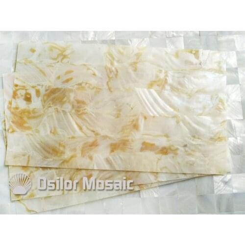 AAA grade natural dapple color Chinese freshwater shell laminate for musical instrument and furniture inlay