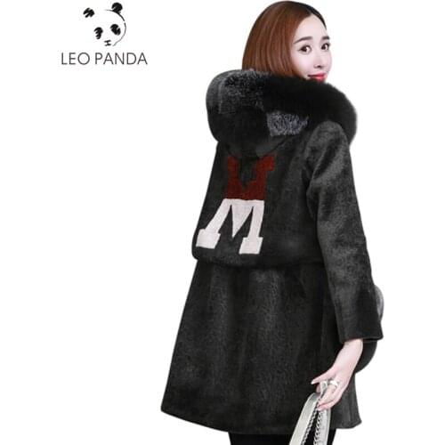 LEOPANDA Artificial Fur Coats