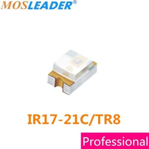 Mosleader IR17-21C/TR8 0805 500pcs 3000pcs 2012 IR17-21C Water clear High quality