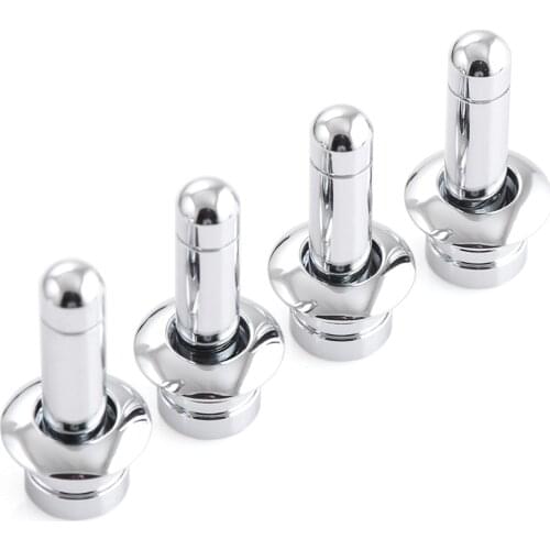 High Light Plating Door Lock Stick Pin Cap Set+Holding 8PCS For Chevrolet Cruze sedan hatchback Opel Mokka