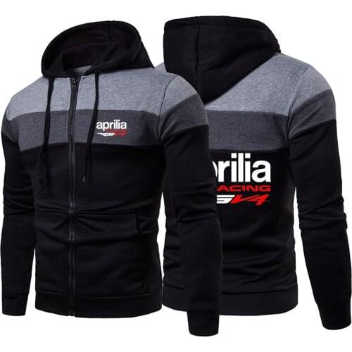 2021 New Aprilia Racing RSV4 Custom Spring Autumn Sports Hoodies Print Hooded Leisure Comfortable Pure Pullover Sweatshirts