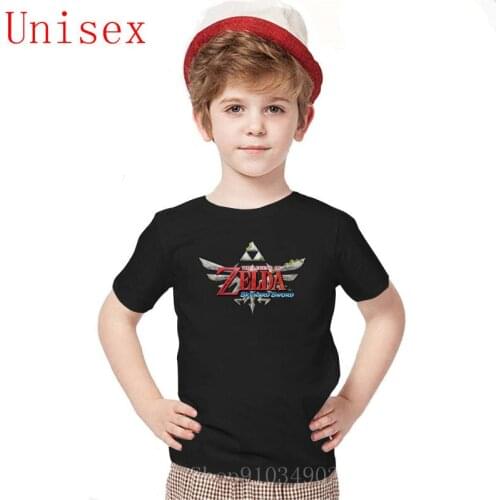 Childrens Day Gift Zel-da Skyward Sword kids clothes girls 8 to 12 baby boys clothes Newest fashion kids summer clothes
