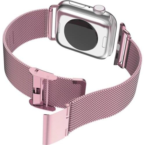 Milanese Loop band for Apple Watch strap Series 5/4/3/2/1 42mm 44mm 38mm 40mm Stainless Steel bracelet watchband for iwatch 5/4