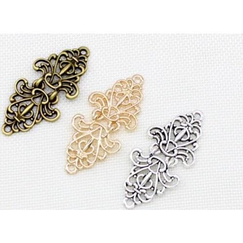 Retro clothing shawl alloy buckle female men and women stand collar waist buckle button clothing accessories