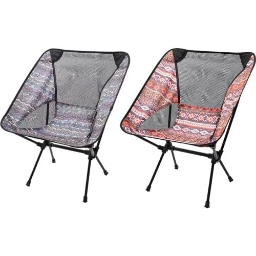Ultralight Portable Camping Folding Chair Ultralight Aluminum Alloy Outdoor Hiking Beach Picnic Camping BBQ Seat Fishing Chair