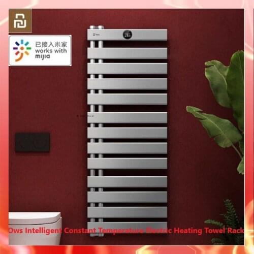 Xiaomi Ows Intelligent Constant Temperature Electric Heating Towel Rack Work With Mijia Smart Timing Sterilize and Remove Mites