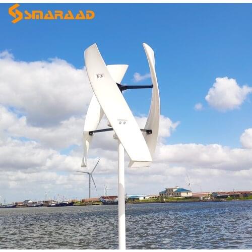 PL Warehous Fast 400w 600w 800w 12v 24v 48 Vertical Axis Maglev Wind Turbine Generator With Controller Wind Power Windmill