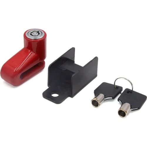 Uxcell Bicycle Lock Wheel Disc Brake Metal Security Anti-theft Alarm Bike Motorcycle Scooter Rotor Lock