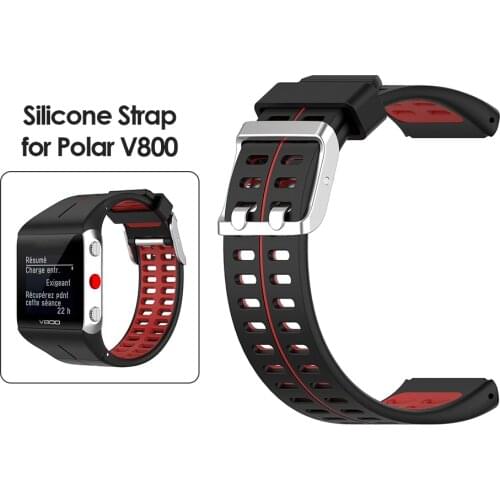 Women Men Replacement Dial Wristwatch Present Watch Band Fashionable for Polar V800 GPS Smart Bracelet Wrist Strap