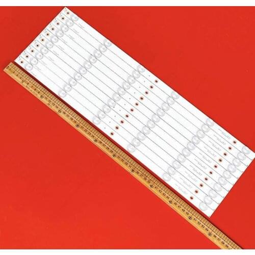 50 pcs/Lot new LCD TV backlight bar for 55inch 55A14A DS55M74-DS01-V02 202006-DS55M7400-01 DSBJ-WG 1 pcs=530mm 6LEDs (1LED=3V)