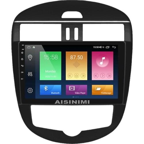 AISINIMI Android 10 Car Dvd Player navigation For NISSAN TIIDA 2011-2015 car radio Car Audio Gps Multimedia Stereo Monitor
