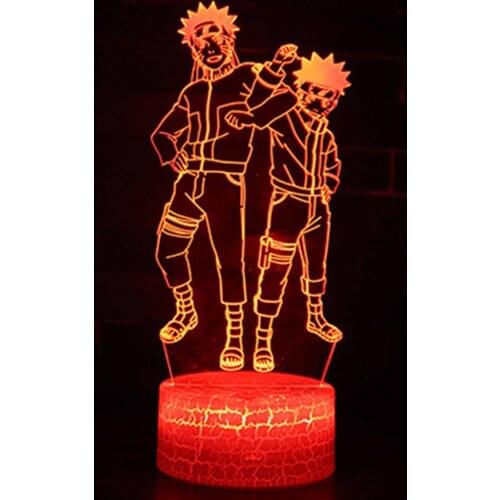 Acrylic Light Board(Narutu) 4mm 6mmUSB LED Decoration Home Childrens Room Bedside Night Light Decoration Light