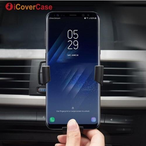 Wireless Car Charger Qi Receiver Stand For Samsung Galaxy A6 A6 Plus A8 A9 Star A7 2018 J4 J6 + Air Vent Mount Holder Charger