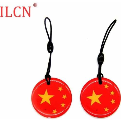 125Khz ID Writable Copy Card Keyfob Rewritable RFID T5577 T5200 Waterproof Keychain Access Control Card Fast Shipping 1pcs