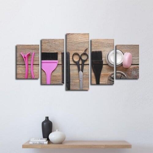 Canvas HD Prints Pictures Scissors Wall Art Clip Painting Haircut Home Decor Modular Minimalism Posters Living Room Framework