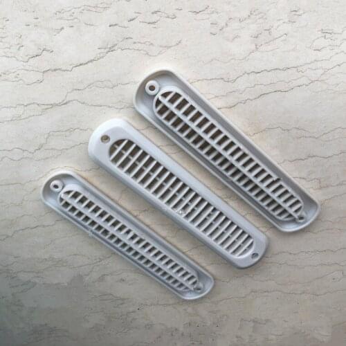 Caravan RV Marine Boat Yacht 210mm Air Conditioning Ventilation Outlet Beige Grey White LS210