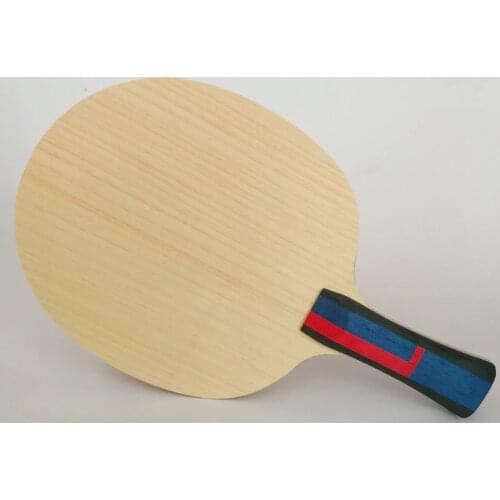 Lemuria Lin ALC table tennis blade 5.8mm thickness 5 ply wood with 2 ply arylate carbon table tennis bat FL handle and ST handle