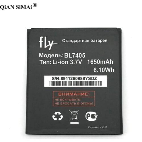 New High Quality BL7405 1650mAh battery For Fly IQ449 phone + Tracking number