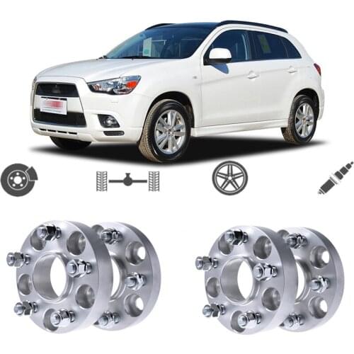Teeze 4pcs 5X114.3 67.1CB 25mm Thick Hubcenteric Wheel Spacer Adapters For Mitsubishi ASX /Outlander