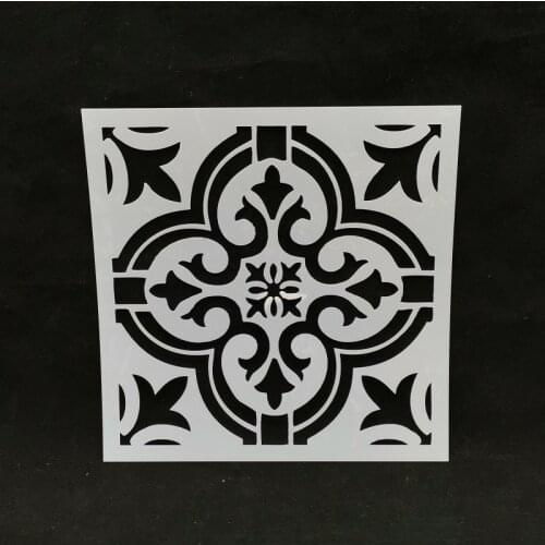 13*13 Flower Layering Stencils for Diy scrapbook/photo album Decorative Embossing coloring,painting stencil,home decor
