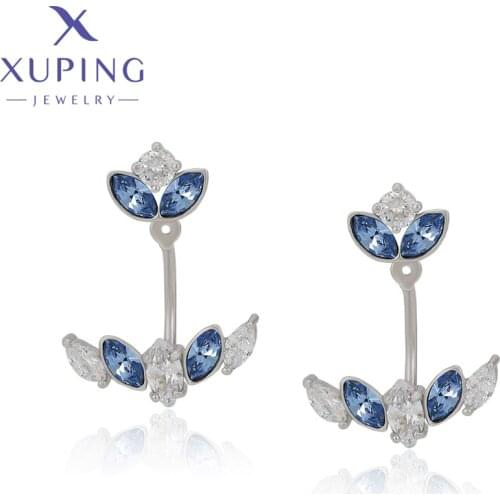 Xuping Jewelry Fashion Special Design Charms Styles Crystal Earring for Women 20070