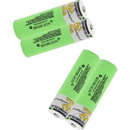YECKPOWO NCR18650B battery 18650 li-ion batteries ion akkumulator3400mah 3.7V Moscow warehouse fast delivery 18650 charger