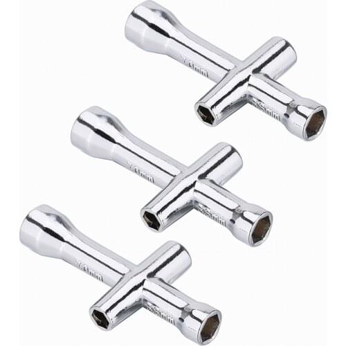 3 PCS HSP 80132 Cross Wrenches Maintenance Tool Small Sleeve HEX Repair Tools RC Model Car CP