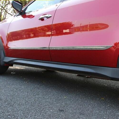 4Pcs for DFM DFSK 580 Body trim Doorway scratch strip decorate Stainless steel