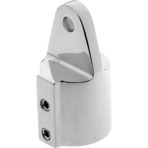 4 Pieces Eye End Cap Bimini Top Fitting Hardware 1'' 35mm Marine 316 Stainless Steel