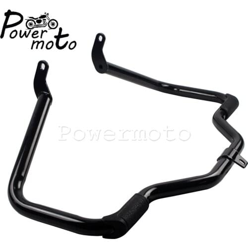 Mustache Crash Bar 1-1/4" Tube 32mm Engine Guard Highway Bar For Harley Softail Deluxe Fat Boy Slim FLSTF FLSTI FLSTN 2000-2018