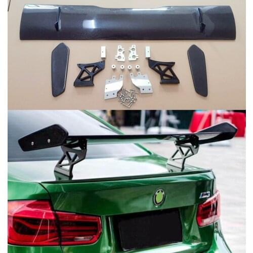 Car Styling Exterior Carbon Fiber Modified GTS Rear Spoiler Tail Trunk Lip Wing Decoration Fit For BMW F30 F32 F36 F10 E92 E93