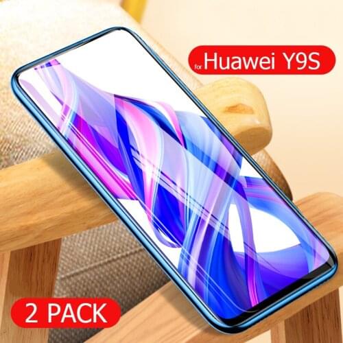 For Huawei Y9s Glass Screen Protector Full Cover Armor Tempered Glass Protective Film For Huawei Y9s