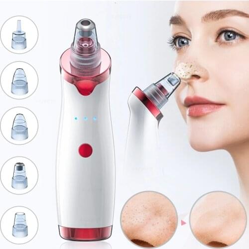Electric Blackhead Remover Face T Zone Nose Pore Acne Pimple Removal Vacuum Suction Facial Diamond Beauty Clean Skin Tool