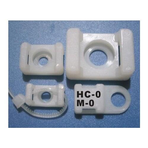 HC-1 nylon tie mount cable clamp wire clamp wire clip
