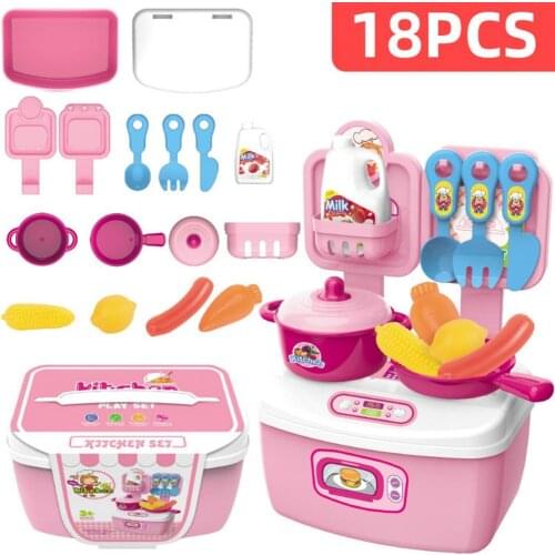 Simulation Children Pretend Play Role Play House Toy Kitchen Make Up Doctor Set Pretend Play Role Play House Toy Kitchen Make Up